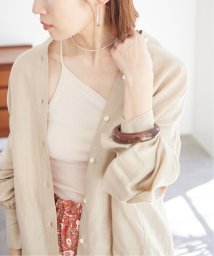 IENA(イエナ)/【HAKUJI/ハクジ】Twist cotton bra ワンショルダー キャミソール/ホワイトA