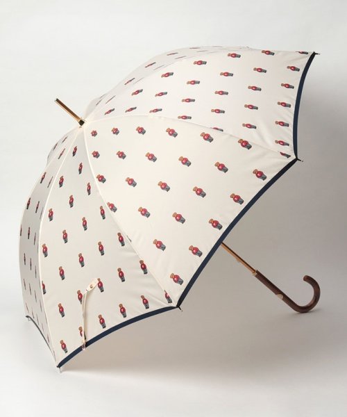 POLO RALPH LAUREN(umbrella)(ポロラルフローレン（傘）)/傘　POLO BEAR ツイル/オフホワイト