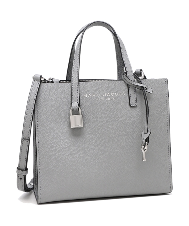 マークジェイコブス アウトレット トートバッグ ショルダーバッグ ミニグラインド グレー レディース MARC JACOBS M0015685 034