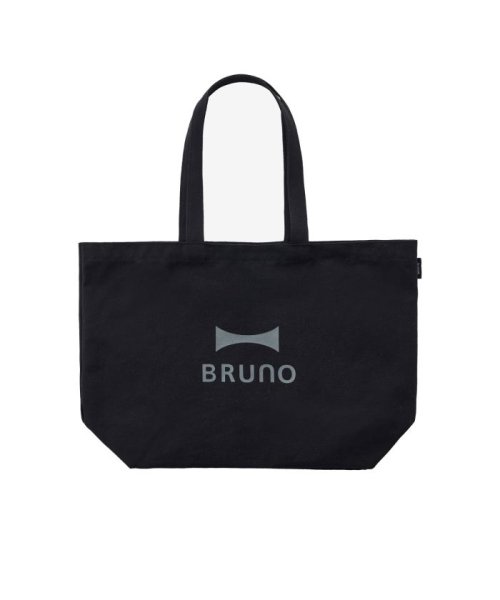 BRUNO(ブルーノ)/BRUNO ワイドトートバッグ/ブラック