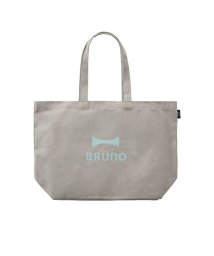 BRUNO(ブルーノ)/BRUNO ワイドトートバッグ/グレー