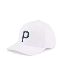 PUMA(PUMA)/メンズ ゴルフ P キャップ/WHITEGLOW-NAVYBLAZER