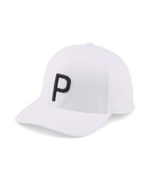 PUMA(PUMA)/メンズ ゴルフ P キャップ/WHITEGLOW-PUMABLACK