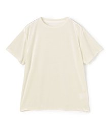 BACCA(BACCA)/inner piece ベロアジャージーTシャツ/11ホワイト