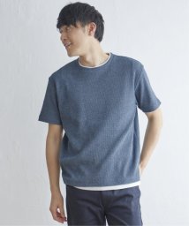 ikka/メランジワッフルフェイクTシャツ/505007841