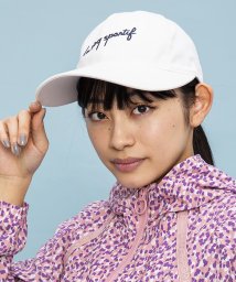 le coq sportif (ルコックスポルティフ)/コットンツイルキャップ  (庇9cmモデル)/ホワイト