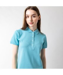 LACOSTE(ラコステ)/スリムフィット ストレッチコットンピケポロ（半袖）/コバルトブルー