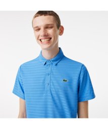 LACOSTESPORTS MENS(ラコステスポーツ　メンズ)/【EC限定】ジャカードボーダーゴルフポロシャツ/ブルー