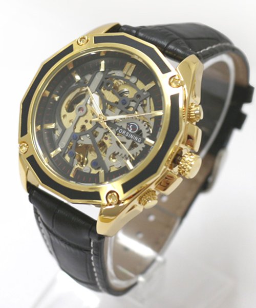 SP(エスピー)/ATW自動巻き腕時計 ATW041－YGBK メンズ腕時計/ゴールド系