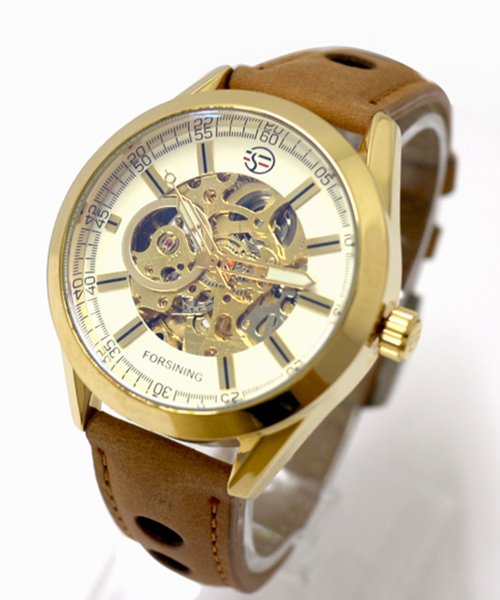 SP(エスピー)/ATW自動巻き腕時計 ATW042－YGWH メンズ腕時計/ゴールド系