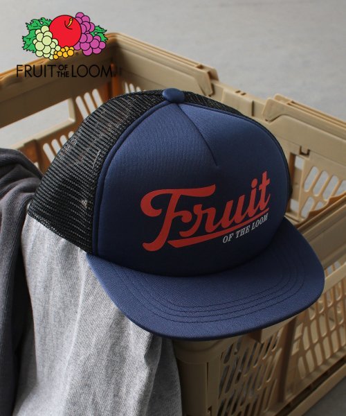 FRUIT OF THE LOOM(フルーツオブザルーム)/【kid’s】FRUIT OF THE LOOM MESH CAP B/ﾈｲﾋﾞｰ