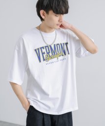 Rocky Monroe(ロッキーモンロー)/Tシャツ 半袖 カットソー メンズ レディース プリント ビッグシルエット オーバーサイズ ゆったり ルーズ ワイド クルーネック アメカジ カジュアル ストリ/ホワイト