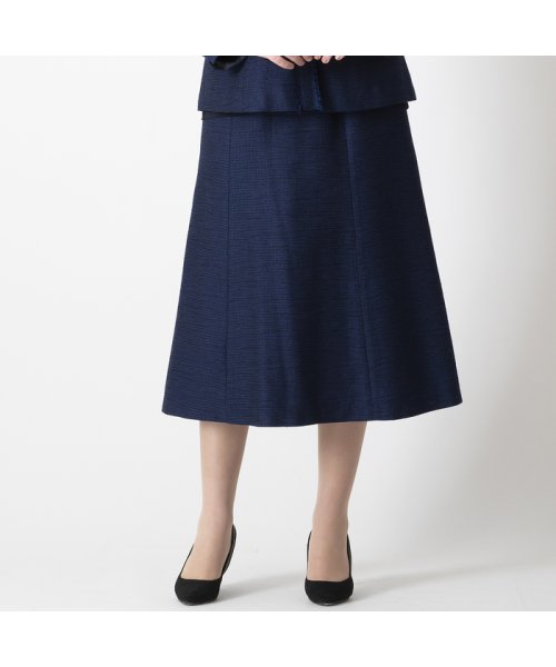 米沢織　ファンシーカラミ　フレアースカート[セットアップ可] セットアップ可