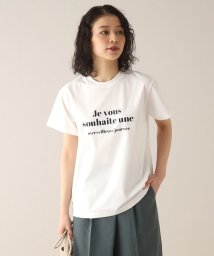 UNTITLED/【洗濯機で洗える】きれいめロゴTシャツ/505212795
