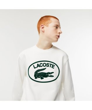 LACOSTE Mens/【EC限定】フロッキーオーバルクロッククルーネックスウェット/505172660