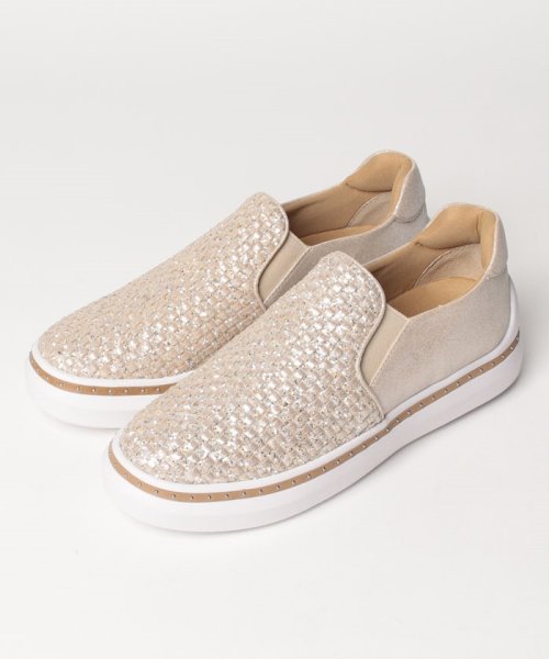 メッシュスリッポンスニーカー 