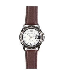 SP(エスピー)/WSQ005－BKBK メンズ腕時計 レザーベルト/ホワイト系