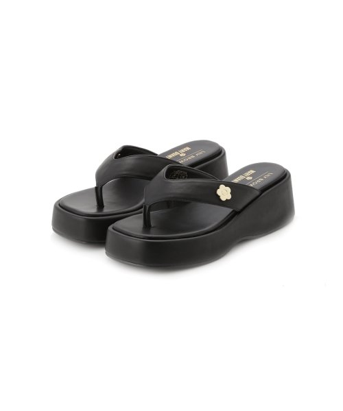 【LILY BROWN×MARY QUANT】デイジーモチーフトングサンダル QUANT MARY LILY 自由に 予めご了承ください