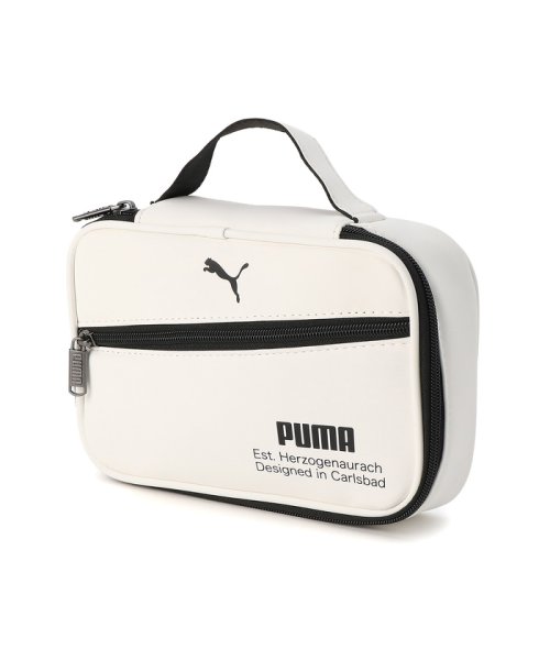 PUMA(PUMA)/ユニセックス ゴルフ PUMA BASIC ラウンドポーチ 23 1L/BRIGHTWHITE