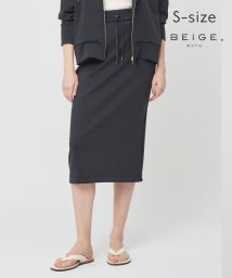 BEIGE，(ベイジ，)/【S－size】WALNUT / Iラインスカート/NAVY