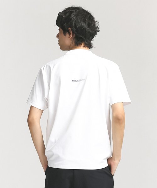 MOVESPORT(ムーブスポーツ)/SUNSCREEN ビックロゴ ショートスリーブシャツ【アウトレット】/ホワイト