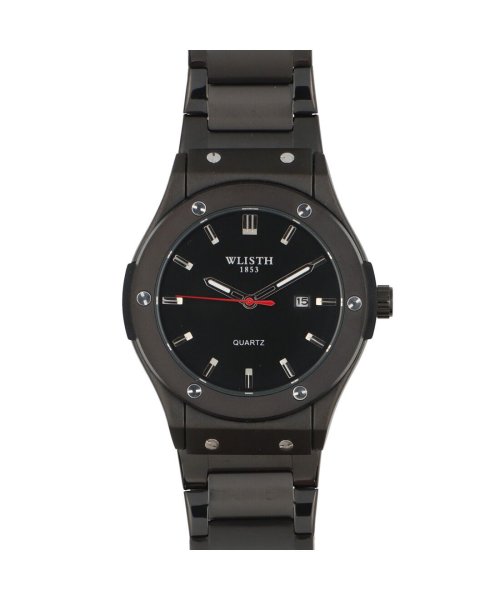 SP(エスピー)/WSQ019－BKBK メンズ腕時計 メタルベルト/ブラック系