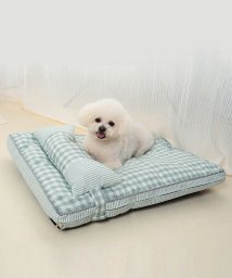 aimoha(aimoha（アイモハ）)/枕付きペット用ベッド/グリーン
