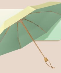 aimoha/【晴雨兼用】UVカット ミニ 木製持ち手 マカロンカラー折り畳み傘/505217441