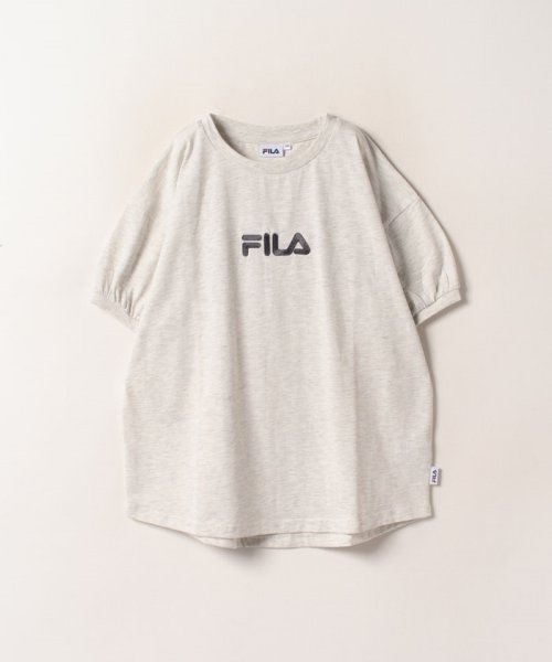 FILA（School Kids）(フィラ（スクール　キッズ）)/【キッズ】パフスリーブ Tシャツ ガールズ/オートミール