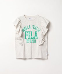 FILA（School Kids）(フィラ（スクール　キッズ）)/【キッズ】フリル ノースリーブシャツ ガールズ/オートミール