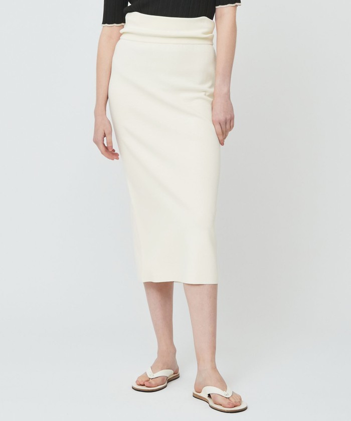 BEIGE 【Oggi 7月号掲載】HOLLY / Iラインスカート ECRU 2 BEIGE 【Oggi 7月号掲載】HOLLY / Iラインスカート ECRU 2