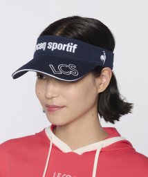 le coq sportif GOLF (ルコックスポルティフ（ゴルフ）)/定番ロゴサンバイザー/ネイビー