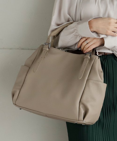 本革ベルトハンドルトートバッグ【aroco/アロコ】 レディース a4 大きめ 通勤通学 肩掛け お仕事バッグ 通勤バッグ ビジネスバッグ 縦型 シュリンクレザ 人気・おすすめ｜多用途・生活用品におすすめ 口コミ人気 即納 比較検討中の方に