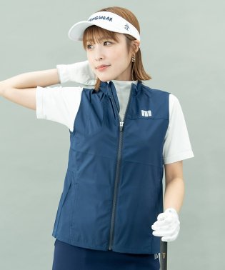 Munsingwear/『ENVOY』撥水ストレッチサイドプリーツベスト【アウトレット】/505204006