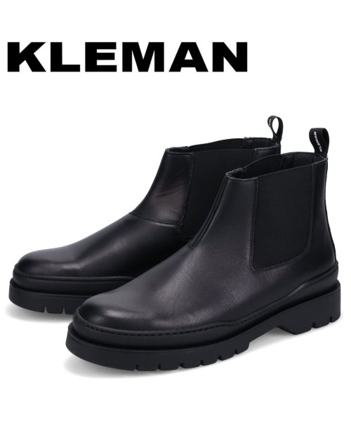 KLEMAN クレマン ブーツ サイドゴアブーツ チェルシー エスカドロン メンズ 本革 ESCADRON ブラック 黒 ESCADRON KLEMAN クレマン