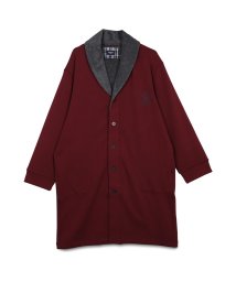 NEWYORKER HOME(ニューヨーカーホーム)/ニューヨーカーホーム NEWYORKER HOME ジャケット ボア アウター ロングジャケット メンズ LONG JACKET グレー ワインレッド 0257/ワイン