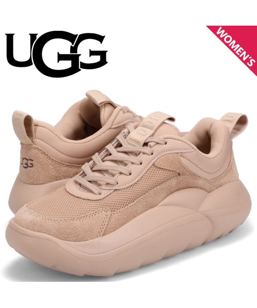 UGG(UGG)/UGG アグ スニーカー クラウド トレーナー レディース 厚底 W LA CLOUD TRAINER ベージュ 1136818－DRI/その他