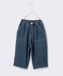 THE SHOP TK（KID）(ザ　ショップ　ティーケー（キッズ）)/【セットアップ】配色ステッチベイカーパンツ/ネイビー（093）