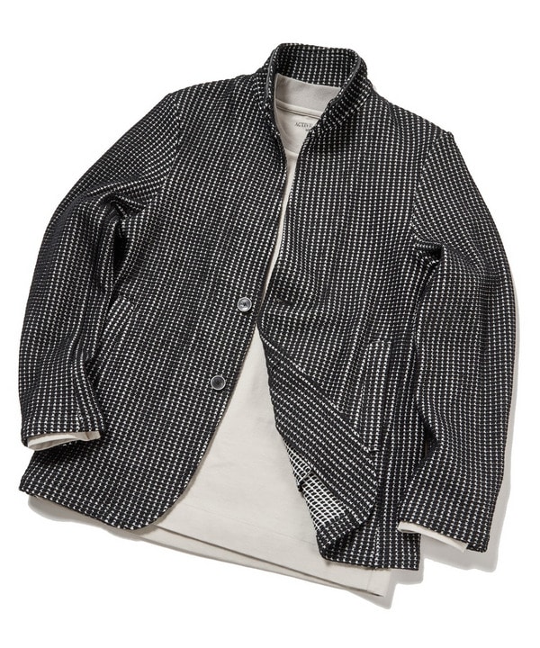 オニワッフルスタンドカラージャケット(505219442) | メンズビギ(Men's