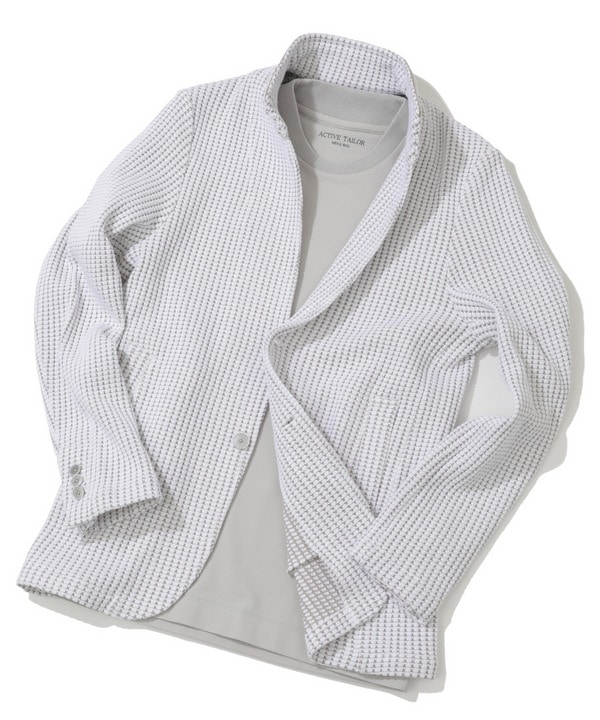 オニワッフルスタンドカラージャケット(505219442) | メンズビギ(Men's