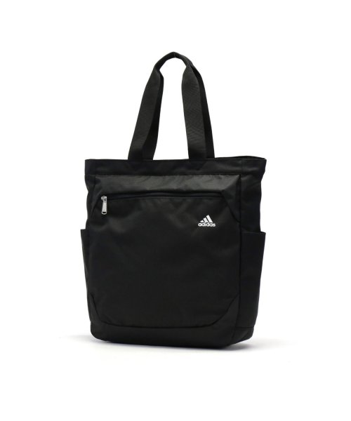 Adidas(アディダス)/アディダス トートバッグ adidas ソニック トート 縦型 肩掛け A4 17L 大きめ 軽量 ファスナー付き 通学 部活 スポーツ 学生 63523/ブラック