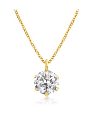 LARA Christie/ララクリスティー ダイヤモンド ネックレス Dカラー SIクラス 0.3ct 一粒 プラチナ PT900 ゴールド K18YG 鑑別書付 プラチナムコレクション/505219656