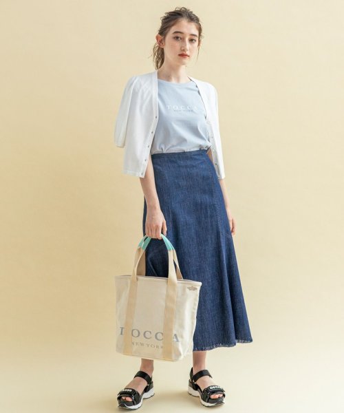 TOCCA(TOCCA)/【WEB限定】BIG TOCCA TOTE L トートバッグ L/アイボリー系