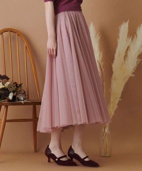 TOCCA(TOCCA)/【WEB限定】【TOCCA LAVENDER】Fluffy Tulle Skirt スカート/ピンク系