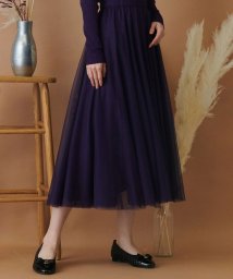 TOCCA(TOCCA)/【WEB限定】【TOCCA LAVENDER】Fluffy Tulle Skirt スカート/パープル系