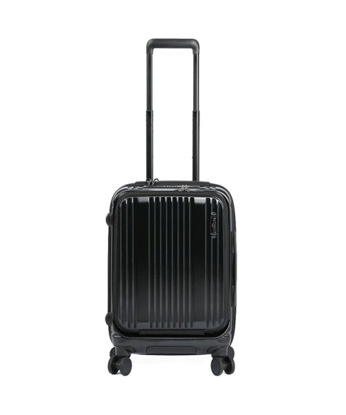BERMAS(バーマス)/バーマス スーツケース 機内持ち込み フロントオープン Sサイズ 35L 軽量 BERMAS 60520 キャリーケース キャリーバッグ/ブラック