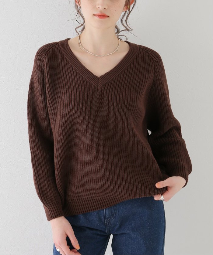 セール】【BASERANGE/ベースレンジ】DANUBE V NECK PULLOVER：プル