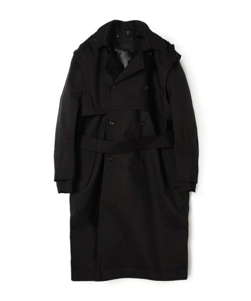 TOMORROWLAND BUYING WEAR(TOMORROWLAND BUYING WEAR)/Norwegian Rain MAYFAIR HOMME ダブルブレステッドコート/19ブラック