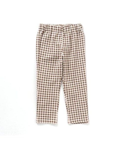 apres les cours(アプレレクール)/バラエティ/7days style pants  10分丈/ブラウン