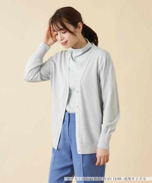 Vネックニットカーディガン OC1932261496(14850円)